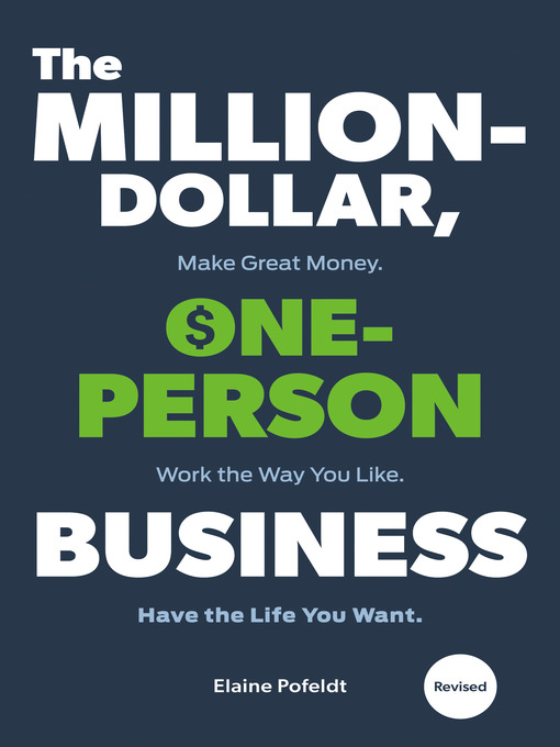 Title details for The Million-Dollar, One-Person Business, Revised by Elaine Pofeldt - Available